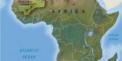 Мали Западној Африци мапи