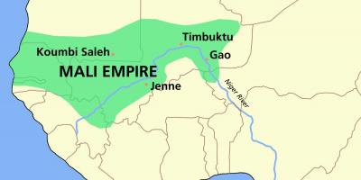 Карта древног Мали